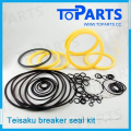 TEISAKU TR-100 Hydraulic breaker parts seal kit TR100 hammer repair kits, oil seal